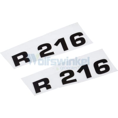 Husqvarna Sticker Type R216