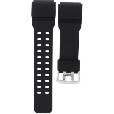 15mm Zachte PU Horlogeband Riem Vervanging Geschikt voor GG 1000 GWG 100 GSG 100(Zwart) black