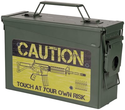 opbergbox - Caution Risk