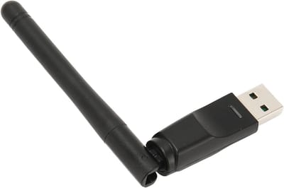 USB WiFi Adapter - Draadloze Netwerkkaart - Internet Verbinding - 150 Mbps Snelheid - 2.4 GHz - Zwart