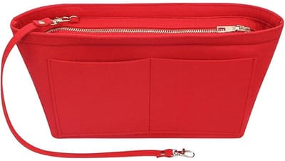 Famanu – Vilten Handtas Organizer Portemonnee Organizer Vilt Insert Tas Organisatoren Multi Zakken Tote Tas in Tas voor Vrouwen