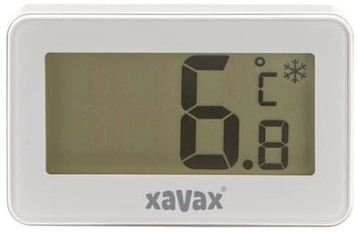 Xavax Digitale Thermometer Voor Koelkast Vrieskast En Vrieskist Wit