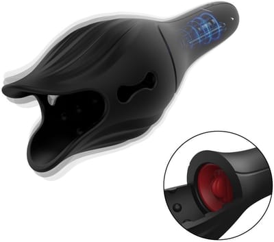 Oneay Penistrainer, vibrator voor langdurige ejaculatiemassage, mannelijke masturbator, meerdere standen, seksspeeltje voor volwassenen, waterdicht en gemakkelijk in gebruik.