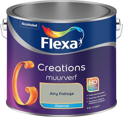 Flexa - Creations Muurverf Zijdemat - Airy Foliage - Mengverf - 2,5 L