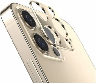 Camera Lens Glass Protector Geschikt voor: Apple iPhone 13 - Goud