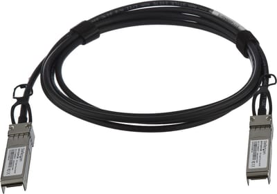 StarTech.com MSA Compliant SFP+ Direct-Attach Twinax Cable - 2 m (6.6 ft.) - 10GBase direct attach cable - 2 m - black - Zwart - 2m