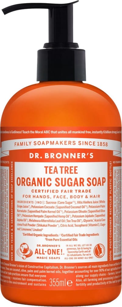 Dr. Bronner Shikakai soap Tea Tree