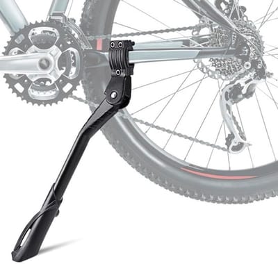 Daity 1 stuk - volwassenen fietssteun - 24-29 inch verstelbare aluminium fietssteun - antislip - robuust en duurzaam - zwart - geschikt voor mountainbikes, fietsen, racefietsen, stadsfietsen