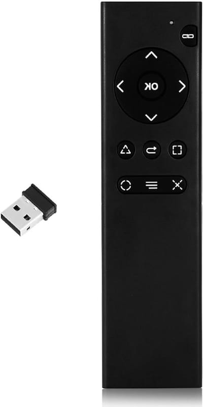 Draadloze Media Afstandsbediening voor PS4 - Multimedia Controller voor Spelconsole, DVD en Streamingdiensten, 2.4GHz Verbinding