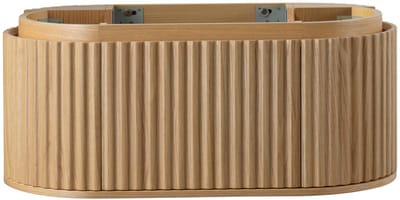 ALONI BEGONIA wastafelonderkast – 99x42x52,5 cm – Naturel eiken – Greeploos & softclose