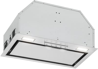 Klarstein Afzuigkap, Afvoer-afzuigkap met vaatwasserbestendig aluminium filter, Stille afvoer-afzuigkap, 369 m³/u luchtstroom, Wandkappen met LEDs, Afzuigkap voor wandmontage