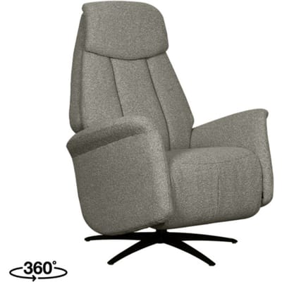 LABEL51 Oslo Fauteuil - Bruin - Royal Stof - 1-Motorig - - - Met Armleuning