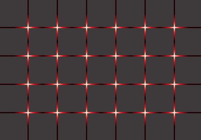 Abstract Modern Squares Black Red Photo Wallcovering