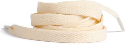 GBG Sneaker Veters 100CM - Off-White - Sail - Creme - Gebroken Wit - Schoenveters - Laces - Platte Veter - o.a. geschikt voor Asics, New Balance, Nike