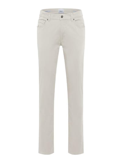 Broek Straight Fit Van Brax wit