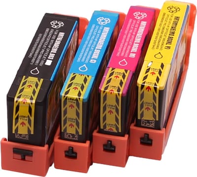 Set 4x ABC huismerk inkt cartridge geschikt voor HP 903XL voor HP OfficeJet 6950 Pro 6860 6868 6960 6968 6970 6975 6978