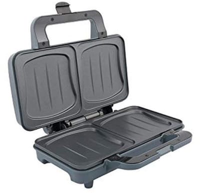 Tosti-ijzer 900W met XXL Antiaanbakplaten - Dubbel Croque-Monsieur Grill