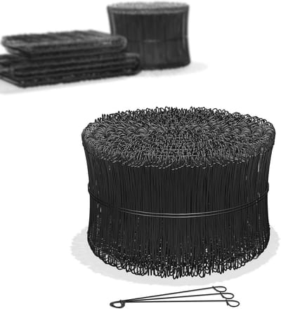 Oogdraad PVC Gecoat 1,4mm - Binddraad voor Bouw en Tuin - 1000 Stuks