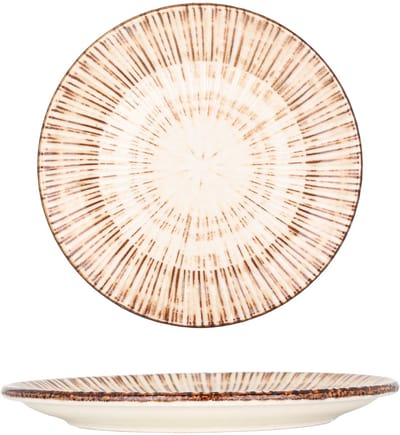 By Bone Dessertbord - Legna - Porselein - 19 cm - set van 6