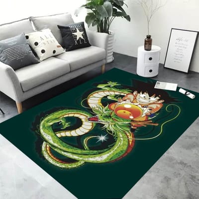 D-DRAG0N Ball S-Shenron Tapijt voor Kinderen Woonkamer Slaapkamer Vloermat Keukentapijt Kinderkamer Mat Slaapkamerdecoratie 80*120cm