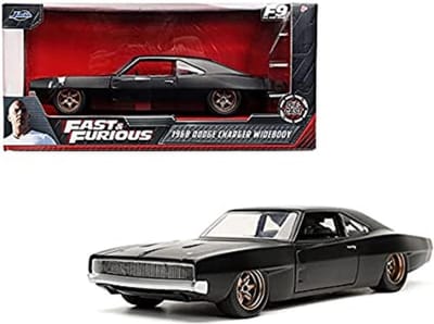 Dodge Charger Widebody 1968 "Fast & Furious 9" Dom’s Zwart 1:24 Jada Toys