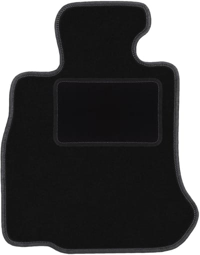 Bestuurdersmat zwart voor: BMW 6 F12 Cabrio (2011-2018)