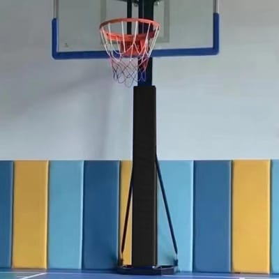 Basketbalpaal Bescherming - Paalkussen Sport - Veilige Sport - Schokabsorberend Schuim - Aanpasbaar - Zwart
