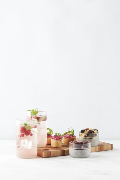 Snijplank uit gerecycled teakhout 30x20x2cm 1 stuks
