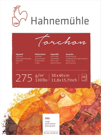 Aquarelpapier Blok 275 g/m² Linnenstructuur 30x40 cm - 20 Vellen