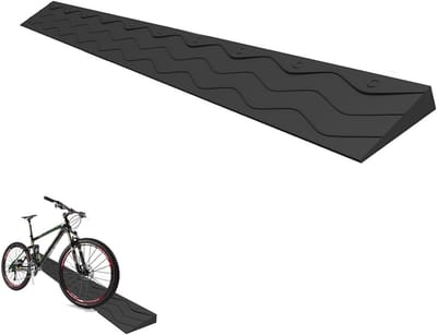 Drempelhulp Oprit voor Rolstoel en Scooter 100cm Antislip en Geluidsarm