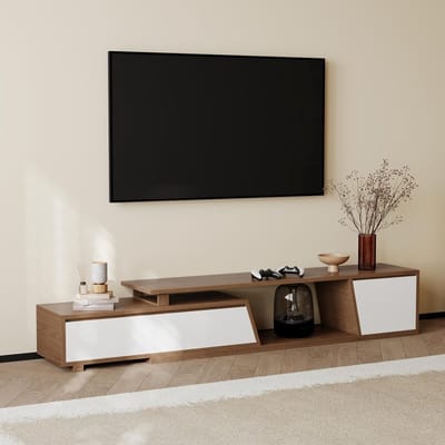 Wandkast met Laden 60x28x15 cm – Zwevend Wandrek voor Opbergruimte en Decoratie, Modern Houten Wandmeubel – Pauwhome