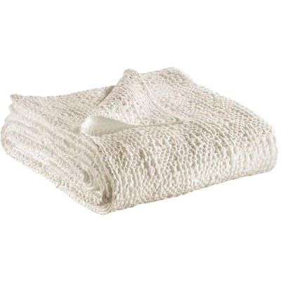 Stonewashed katoenen sprei Vivaraise Tana