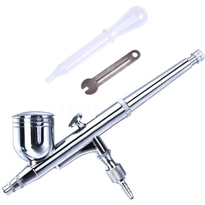 0,3 mm Dual Action Airbrush Multifunctionele Airbrush Set Spuitpistool voor Artistieke Nagel Lichaam Tatoeages Spray
