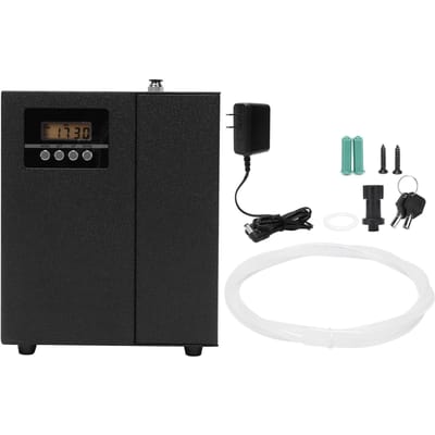 Geurmachine met geurverspreiding door verneveling, pomp voor sauna, stoomruimte, hotel, club