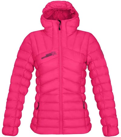 Rock Experience COSMIC HOODIE PADDED Dames Outdoorjas Roze S - Donsjas - Puffer - Wintersportjas