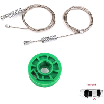 BWR5300 Elektrische Ruitmechanisme Reparatieset Achter Links voor A6 C5 4B 1997-2005 Allroad 4BH 4/5 Deurs 4B0839461