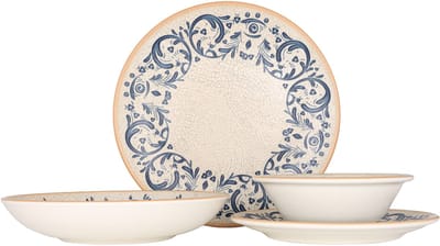 Bonna Serviesset (Medium) - Viento - 24 delig - 6 persoons - Porselein