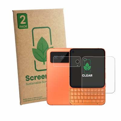 2 Stuks Screenprotector voor Unihertz Titan 2 Elite Pro (Voor+Camera) - Hoogwaardige Beschermfolie transparant