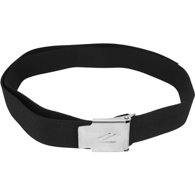 Ceinture de lestage de plongée Sangle en sangle de snorkeling Ceinture de taille avec boucle réglable en acier inoxydable pour fournitures de plongée sous-marine black