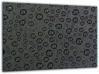 TMK ArtDeko Serie - Geharde Glazen Snijplank - 30x22 cm - Druppelontwerp