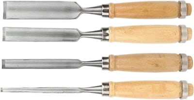 Houtsnijwerk Beitels - Gereedschap Set - Houtbewerking Projecten - Ergonomisch Ontwerp - 4 Delig - Niet Gespecificeerd