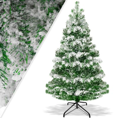 KESSER® Kunstkerstboom - Kerstboom - Kunstmatige Kerstboom van PE - Sneeuw, 210cm