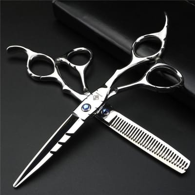 Professionele Kappersschaar Set 6 Inch - Effileerschaar - Coupeschaar - Kapper set