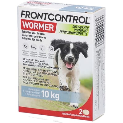 Frontline Frontcontrol Hond - Apotheek - 2 tab 0.5 - 20 Kg S-M