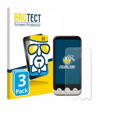 Screenprotector 3 Stuks voor Doro Aurora A10 Beschermglas transparant