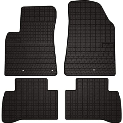 Wielganizator SolidPRO - Auto Rubber Matten - Zwarte Kleur - Modelspecifiek - Beschermend en Duurzaam