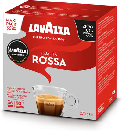 Lavazza A Modo Mio Qualita Rossa Koffiecapsules 36 stuks