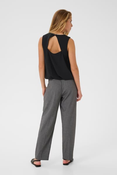 Blouse met korte mouwen KAolga Blouse met korte mouwen Regular fit black