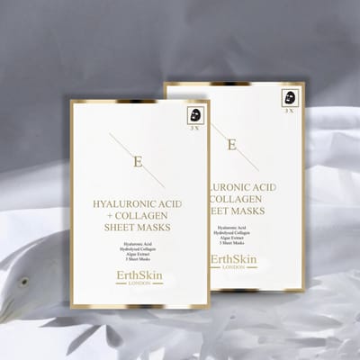2x Hyaluronzuur en Collageen Masker - 3 vellen