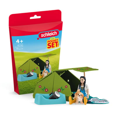 schleich HORSE CLUB - Kampeeravontuur met Kim - 42745